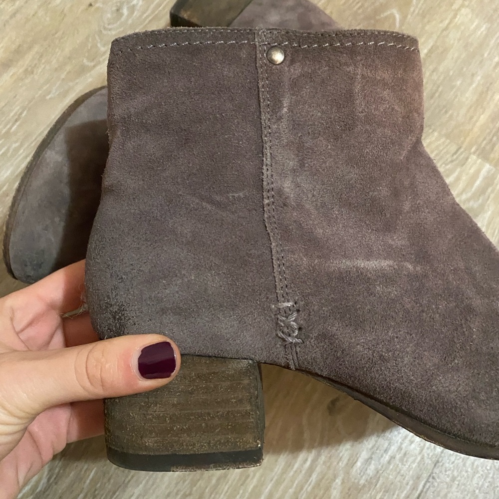 Suede heel boots Trask